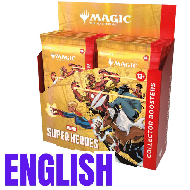 Pre-order Magic: The Gathering – Marvel Super Heroes Collector Booster (English Edition)